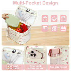 BTOOP 9.4 liter capacity holds meals, drinks, and snacks for a full day