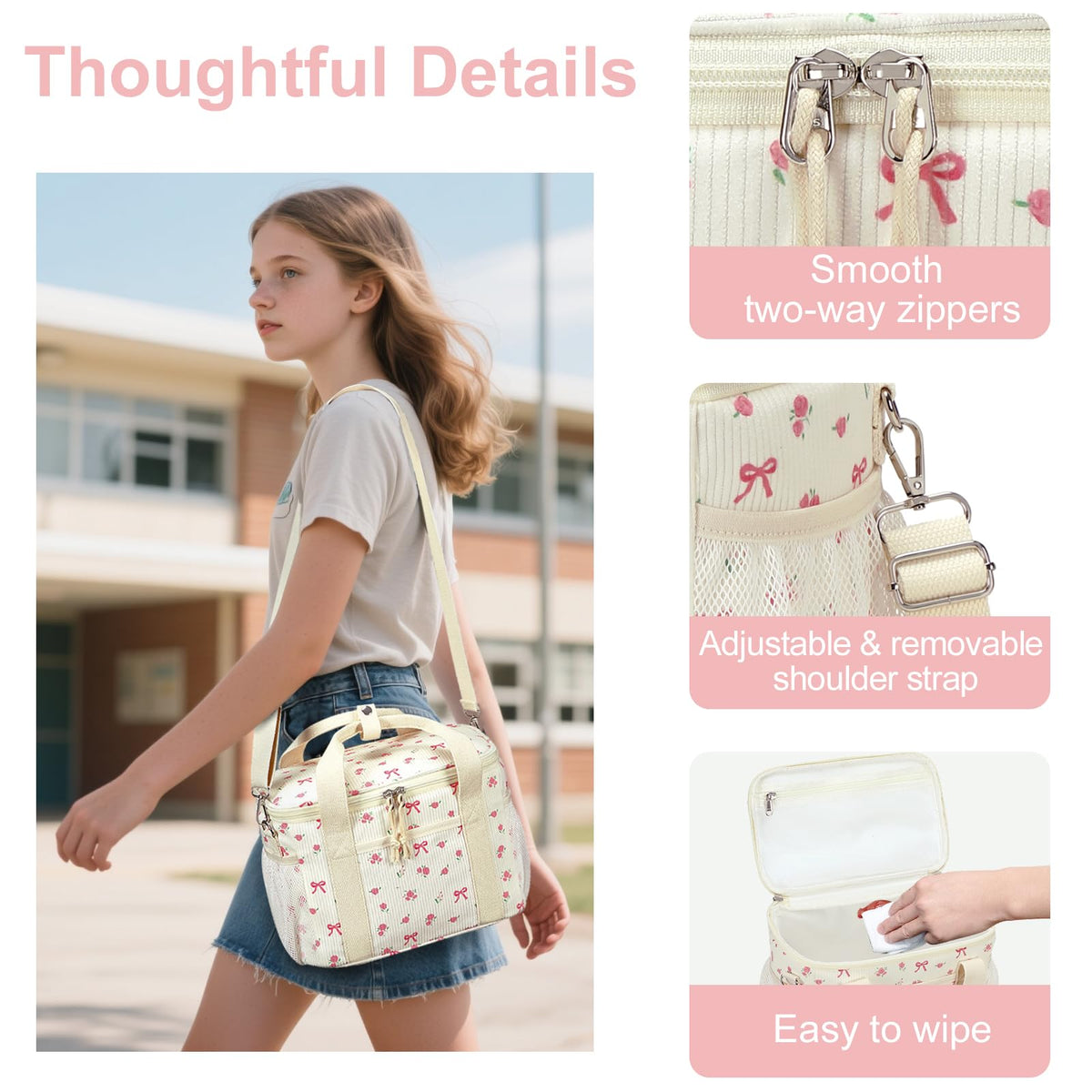 BTOOP versatile bag suits work, school, and weekend outings with style