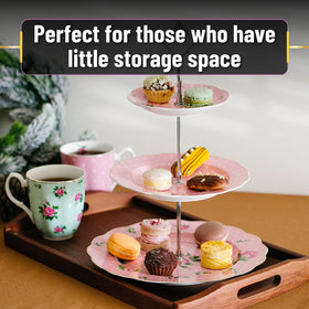 BTaT Porcelain plates are dishwasher safe for quick cleanup