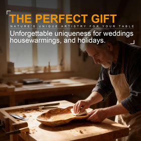 BTEOBFY gift-ready wood tray enhances home decor and practicality.