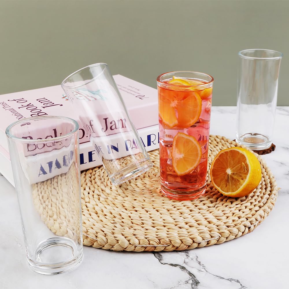 BTGLLAS durable, easy-to-clean highball glasses for everyday use and gatherings.