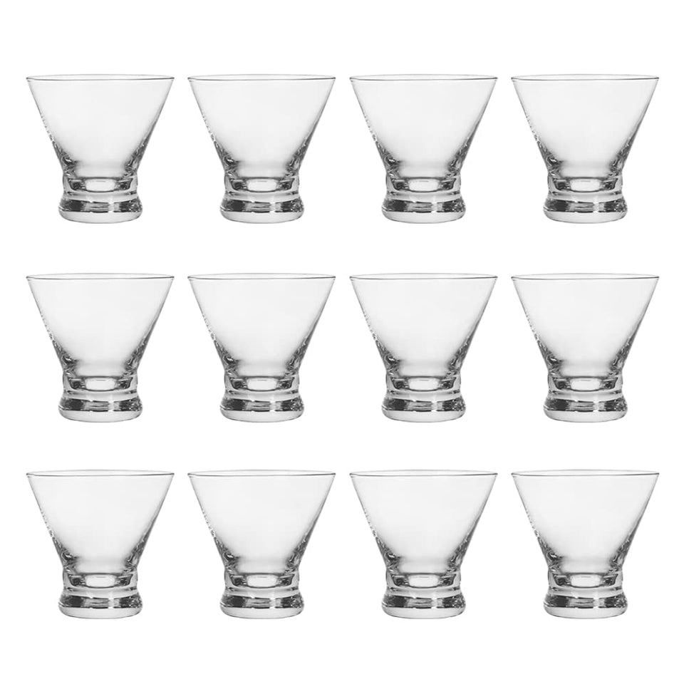 BTGLLAS martini glasses set with 8 oz capacity for elegant entertaining