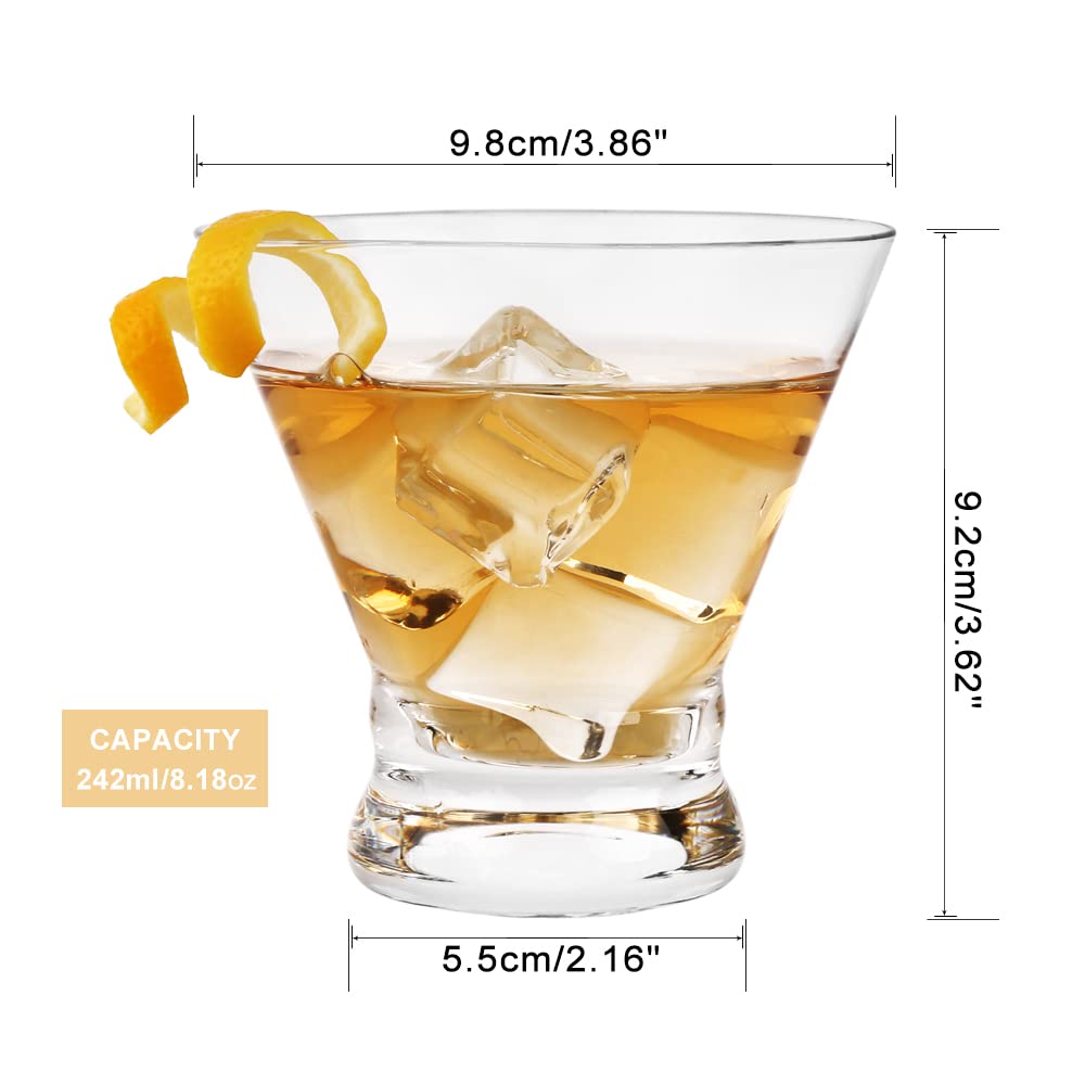 BTGLLAS wedding and party barware martini glasses add refined ambiance