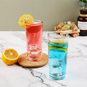 BTGLLAS 8oz highball glasses ideal for whiskey, cocktails, and daily hydration.