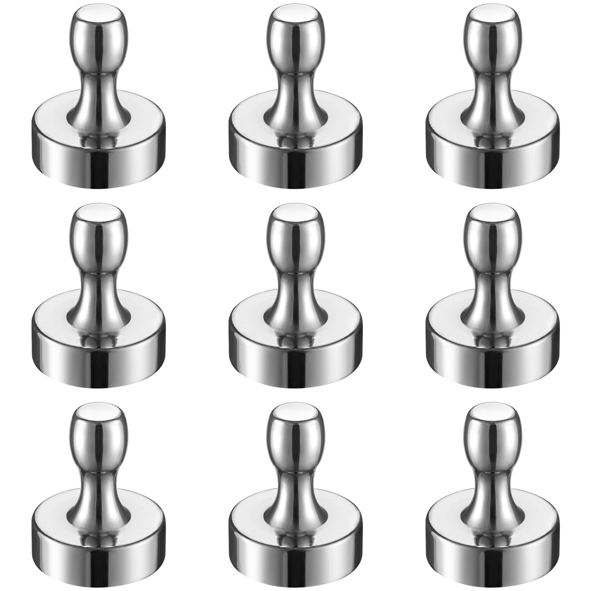 BTLIN heavy-duty fridge magnets closeup of goblet handle showing strong grip