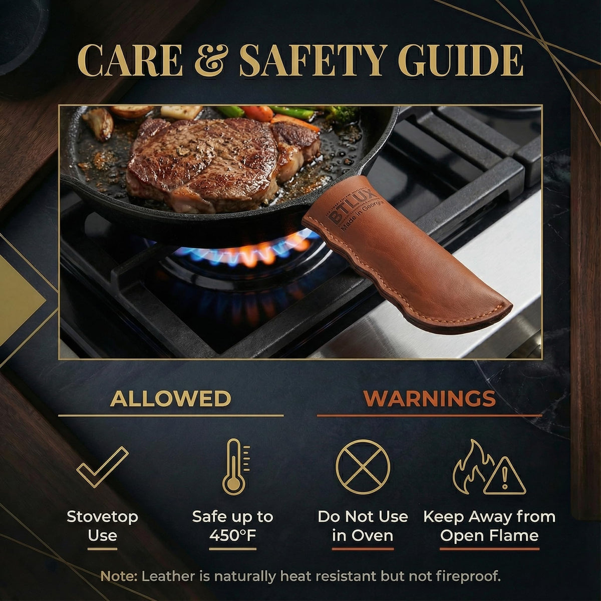 BTLux compatible with Lodge Le Creuset Camp Chef and more.