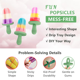 btrfe popsicle mold dishwasher-safe for quick cleanup