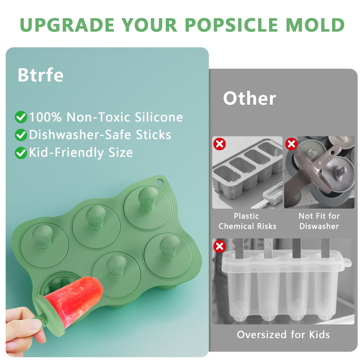 btrfe popsicle mold ideal for playdates and snacks