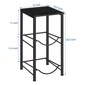 BTY 5-gallon bottle holder with durable frame supports heavy jugs
