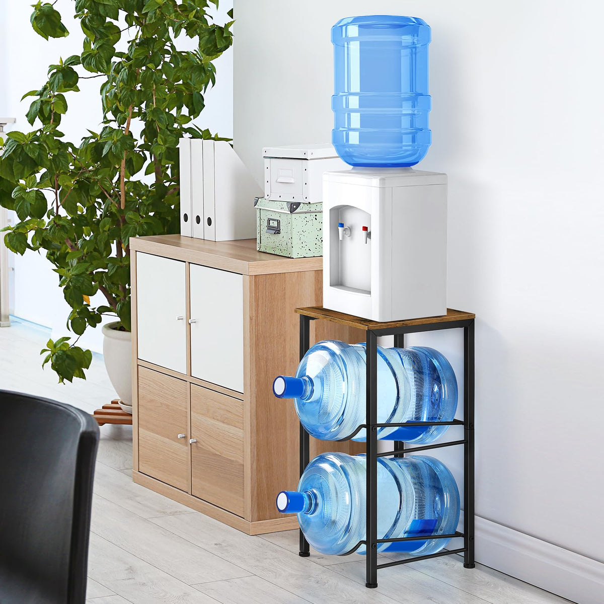 BTY modern dispenser stand suitable for kitchen, living room, or break room