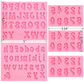 BTYMS number mold 0-9 for custom treats and labels