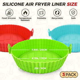 Close-up of Buauty silicone liner material showing a smooth non-stick surface for easy release.