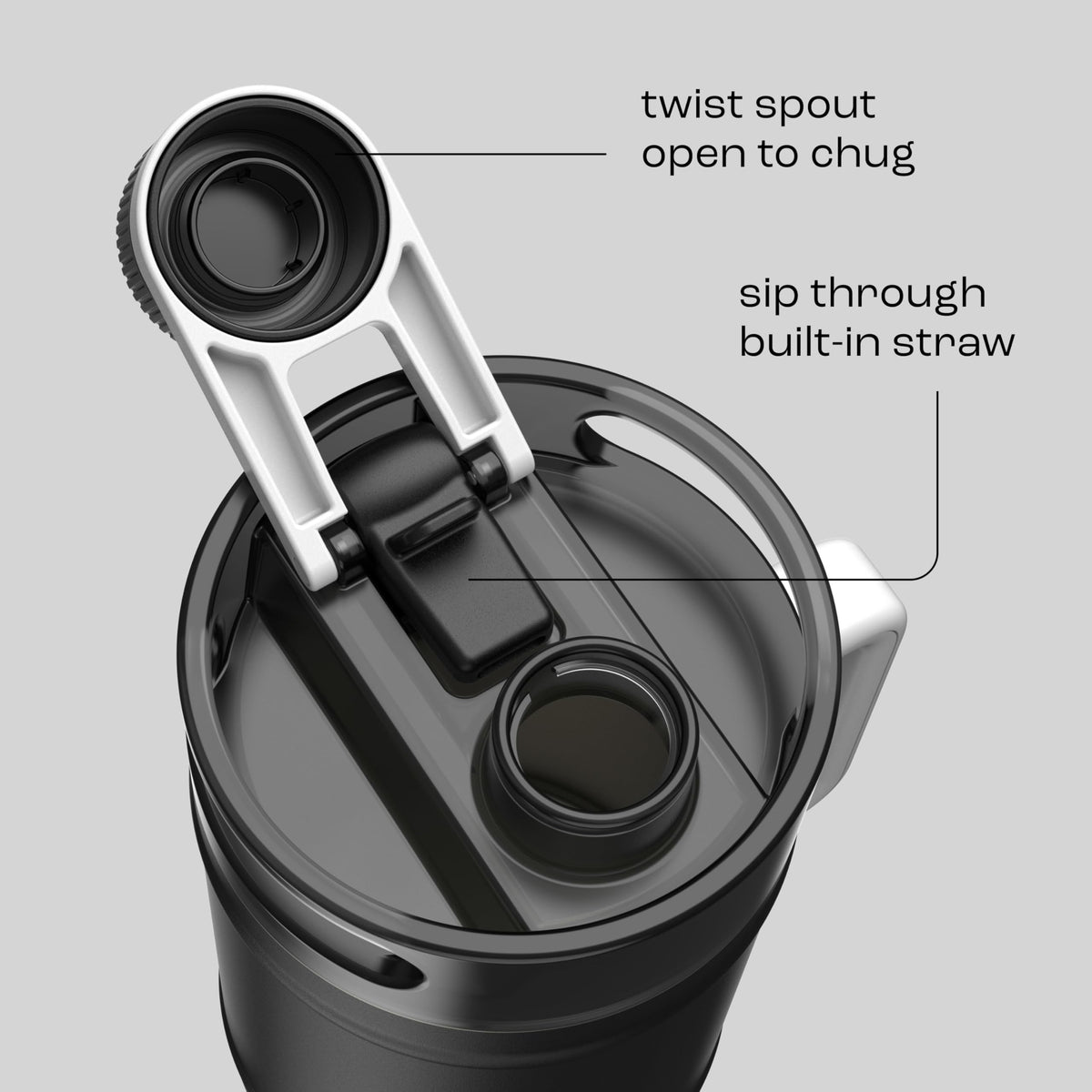 Bubba 52 oz insulated bottle keeps drinks cold for hours