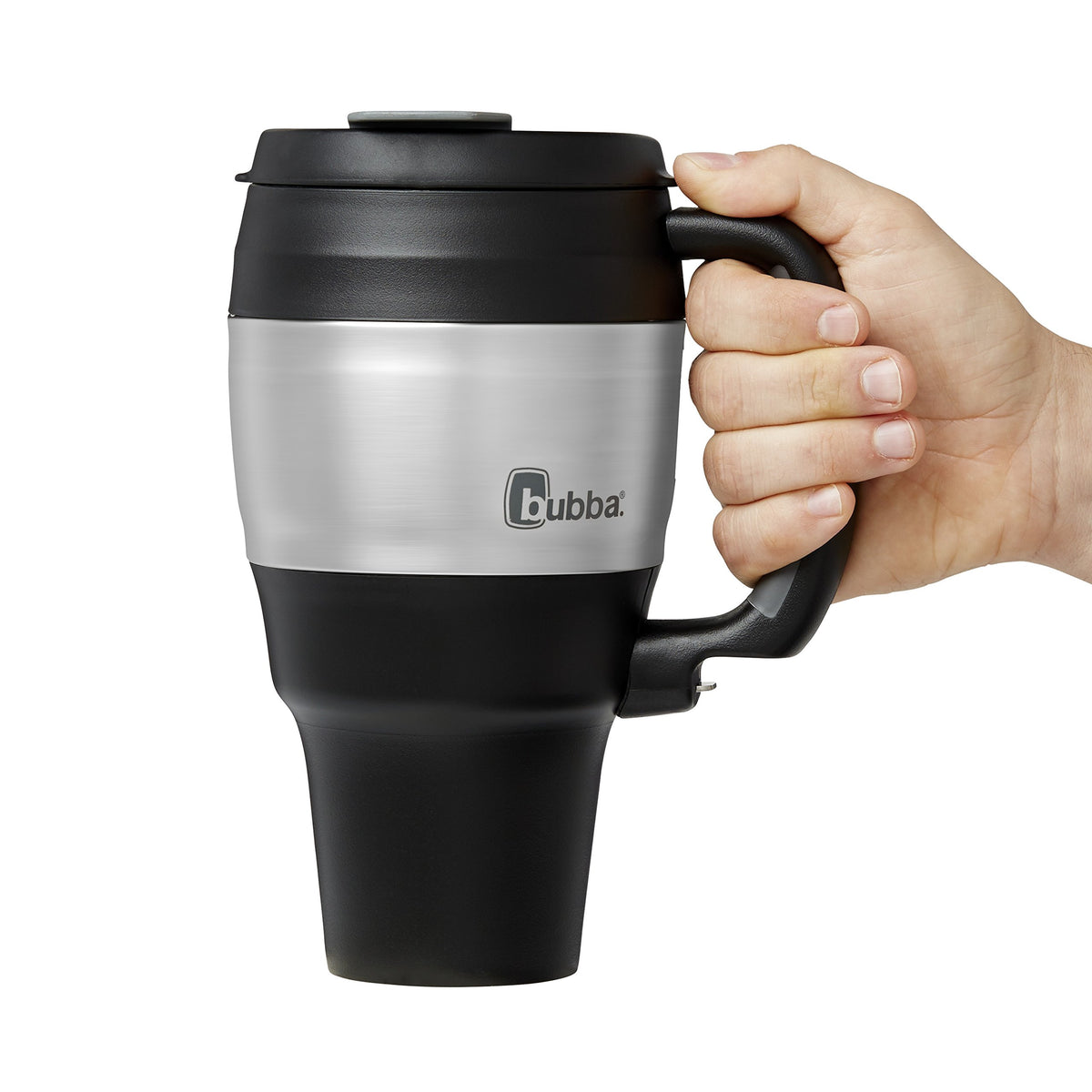 Bubba Classic Insulated Mug 34oz wide base for stable placement on desks.