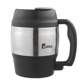 Bubba Classic Insulated Mug 52 oz black keeps drinks hot for hours.