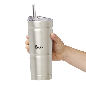 Car-friendly Bubba Envy design fits most cup holders for travel.