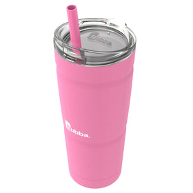 Stainless steel body with double-wall insulation preserves beverage temperature