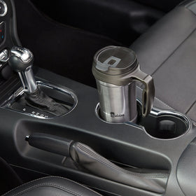 Bubba HERO 18 oz mug fits securely on desks and in holders