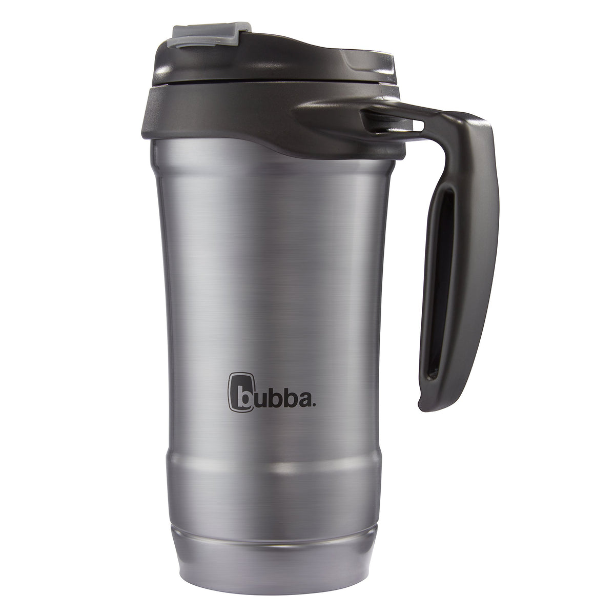 Bubba HERO travel mug with handle keeping drinks at temperature during commutes