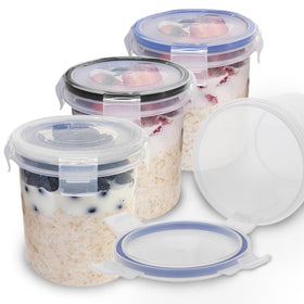 BubbleWally easy-grip lid facilitates packing lunches on the go
