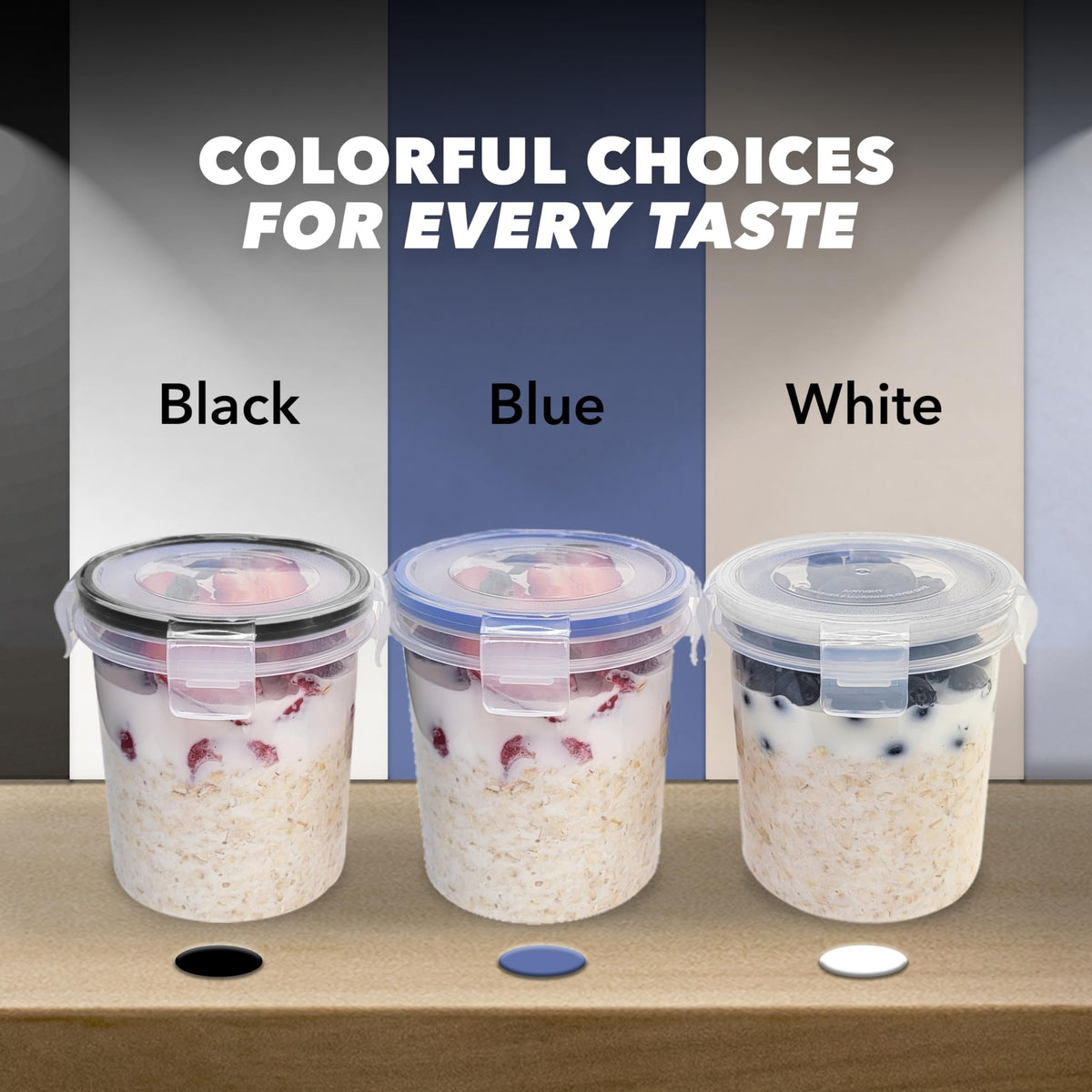 BubbleWally 16 oz jars suitable for snacks and crackers