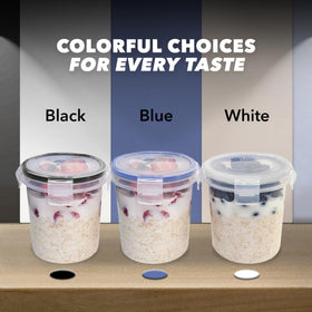 BubbleWally 16 oz jars suitable for snacks and crackers