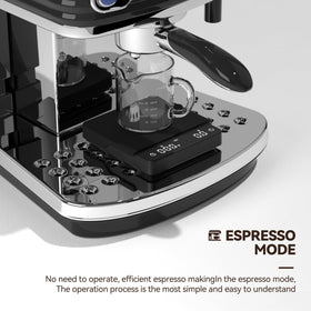Bucanim Coffee Scale with timer display supports perfect extraction timing.