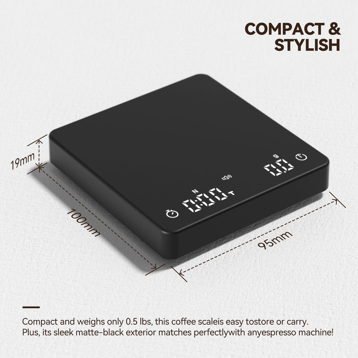 Bucanim Waterproof surface is easy to wipe after spills.
