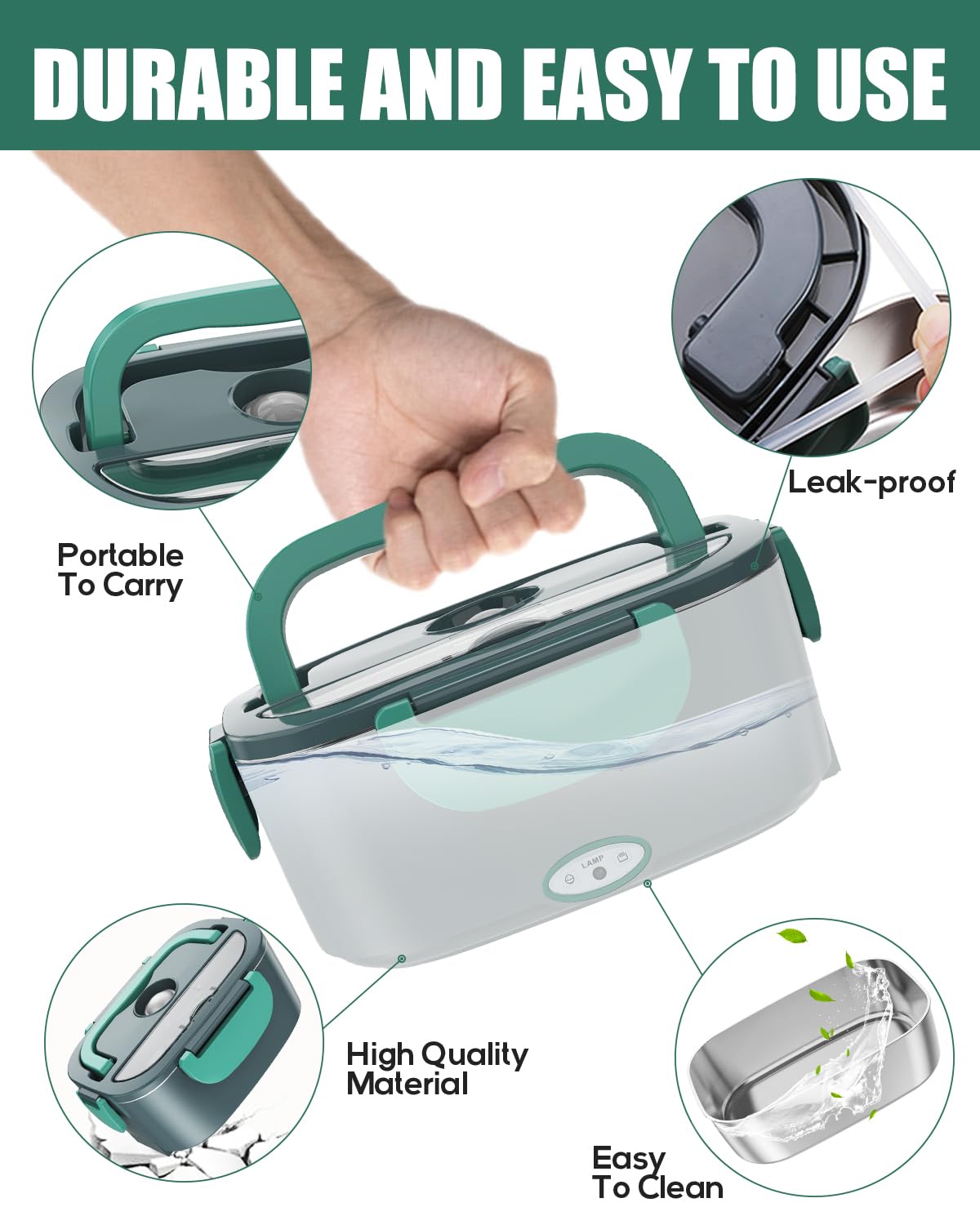 Buddew ideal for home, office, or on-the-go meals.
