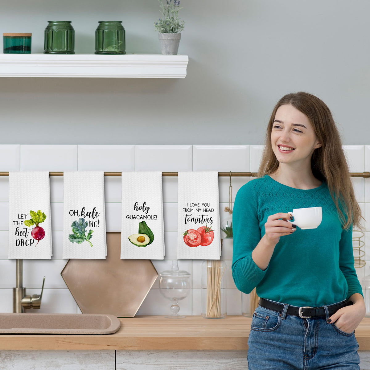 Buildinest housewarming gift towels showcase cheerful prints for gifting