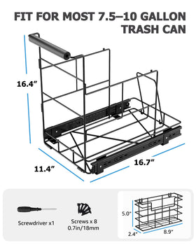 Bulado under-cabinet assembly rails facilitate quiet, smooth sliding