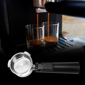 BuleVina detachable portafilter design enables quick cleaning.