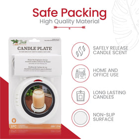 Bulk Paradise candle warmer plate suitable for home, office, and kitchen use.