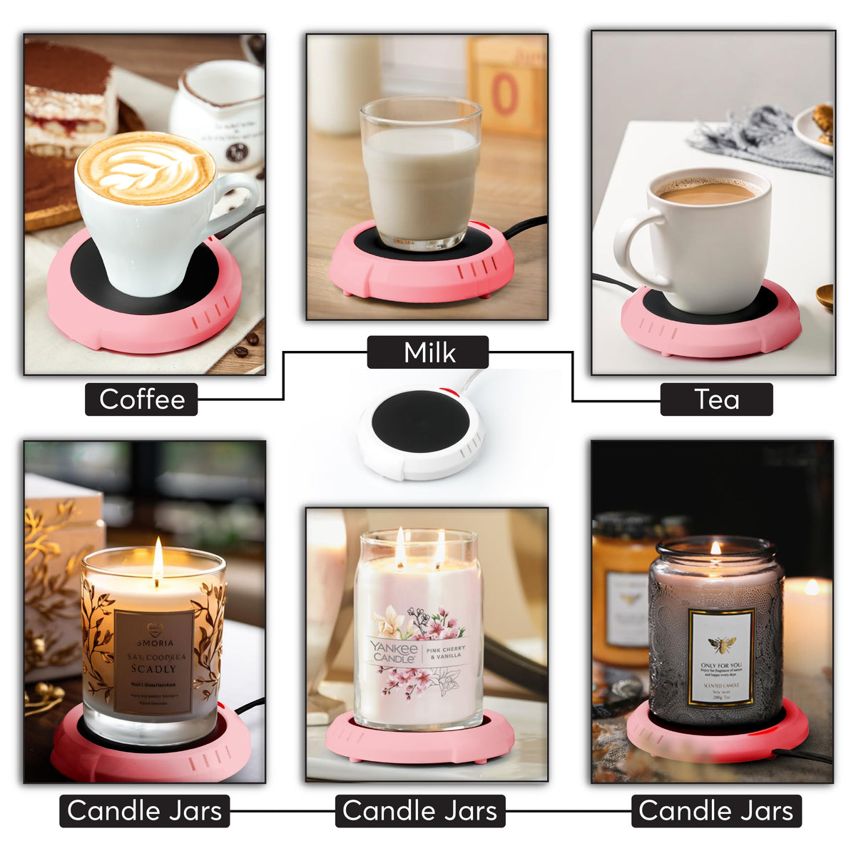 Bulk Paradise coffee warmer desk plate keeping drink warm at work
