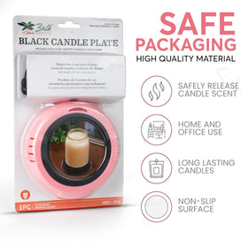 Bulk Paradise pink candle warmer adds stylish decor while warming scents