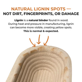 Bulka banneton uses biodegradable material with no artificial binders