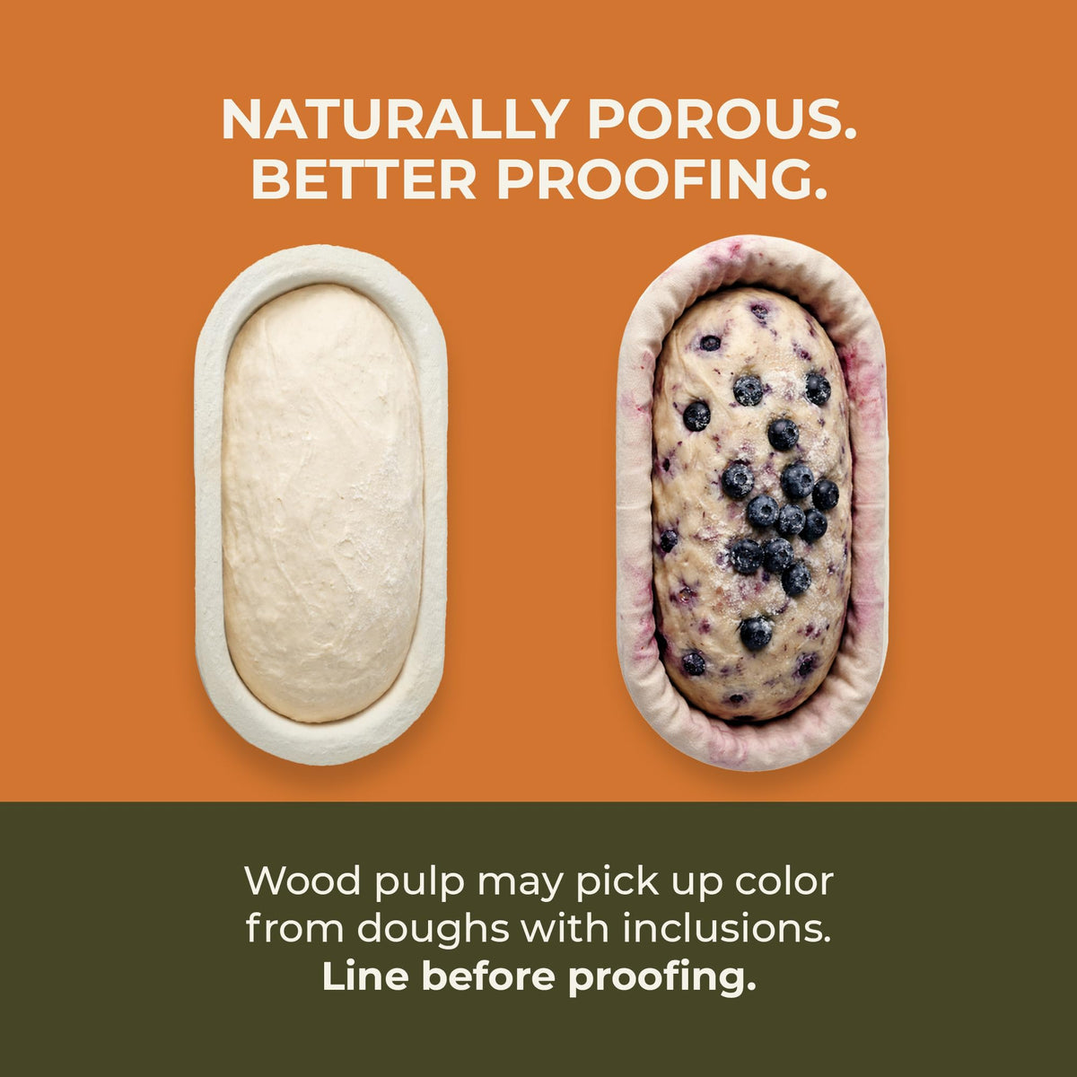 Bulka easy-clean design helps remove flour and dough residues.