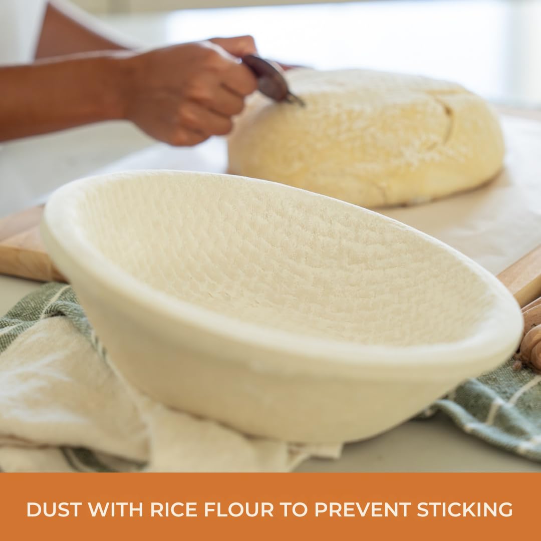 Bulka thick-walled basket maintains warmth evenly for steady dough rise.