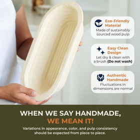 Bulka eco-friendly wood-pulp material prioritizes sustainable baking.