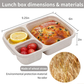 Buluker 3-compartment layout highlights portion control for varied meals.