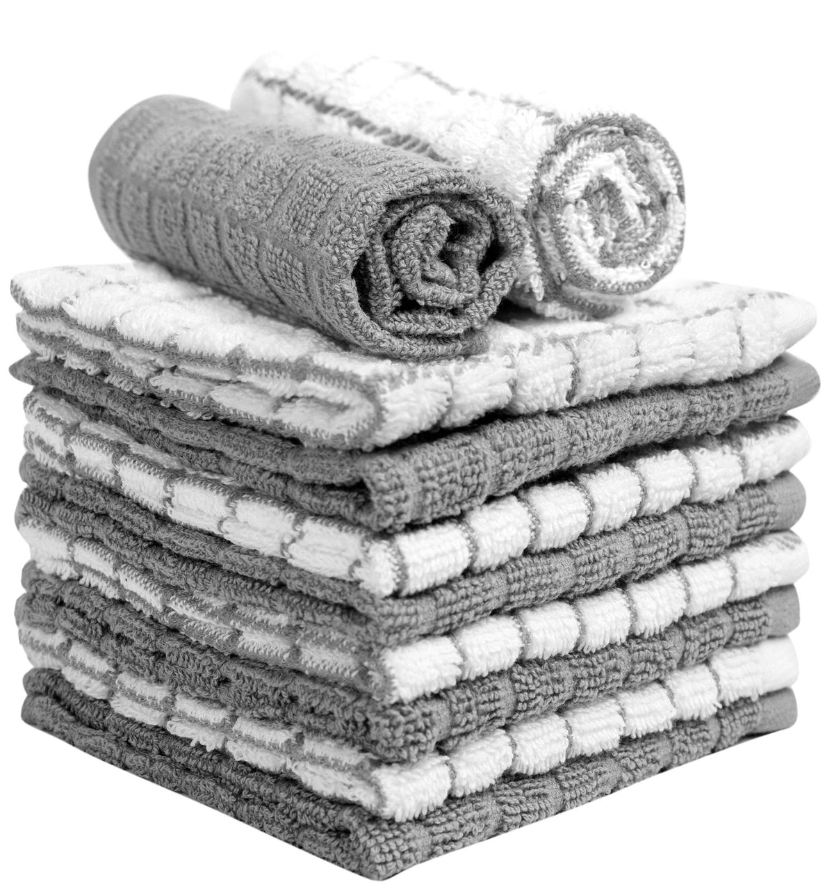 Bumble Towels demonstrate quick liquid pickup during messy kitchen cleanup.