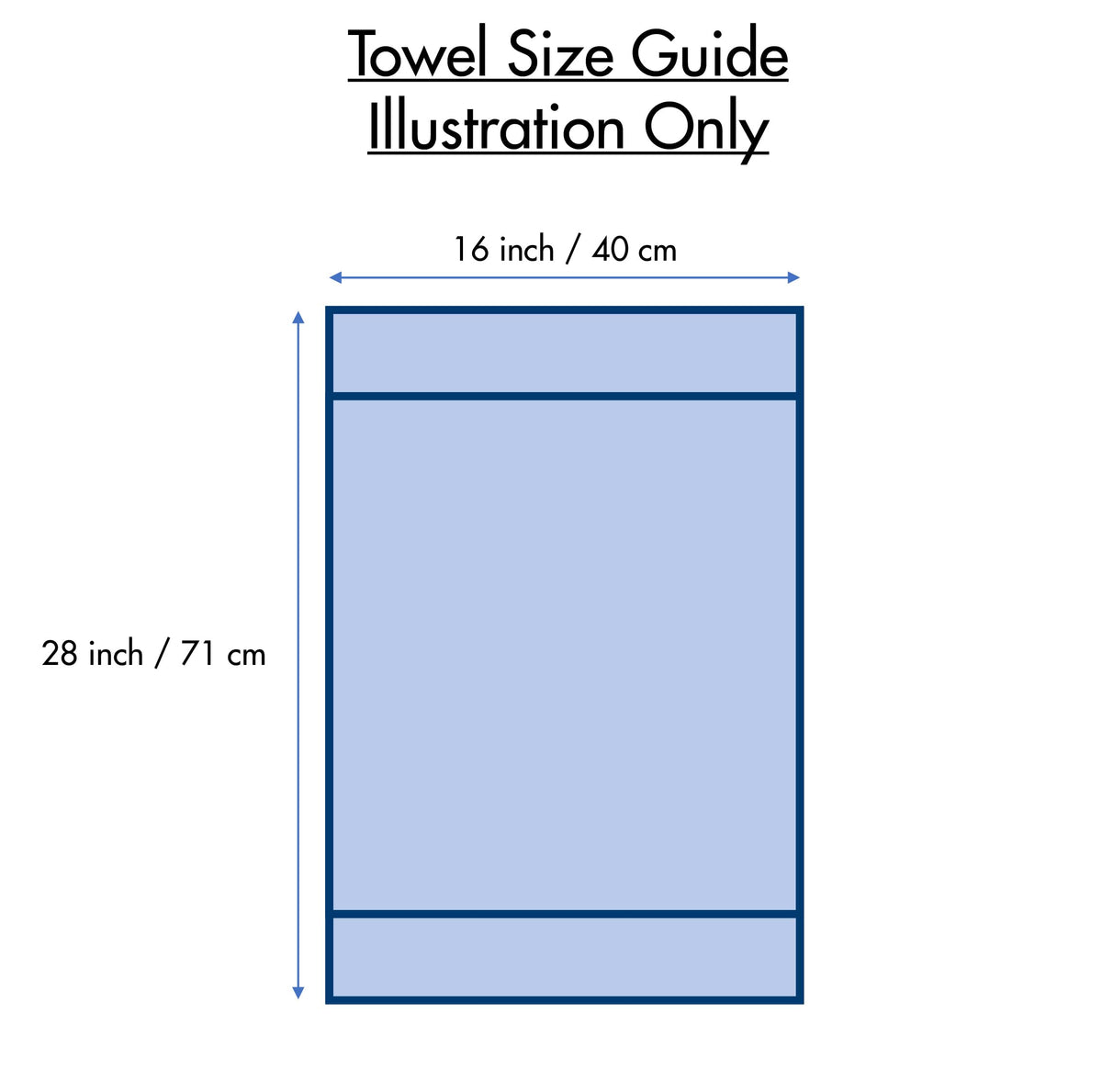 Bumble Kitchen Towels hanging loop keeps towels within easy reach.