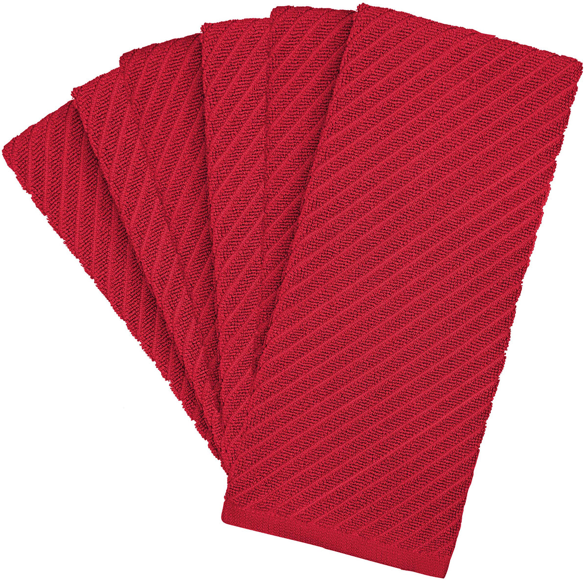 100 percent cotton 2-ply construction offers soft feel and durability