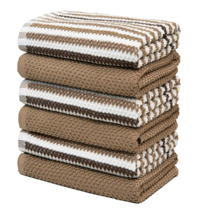 Bumble Towels six-pack arrangement ensures ready towels for busy cooking
