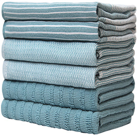 Bumble Towels care guide image showing machine wash and care steps.