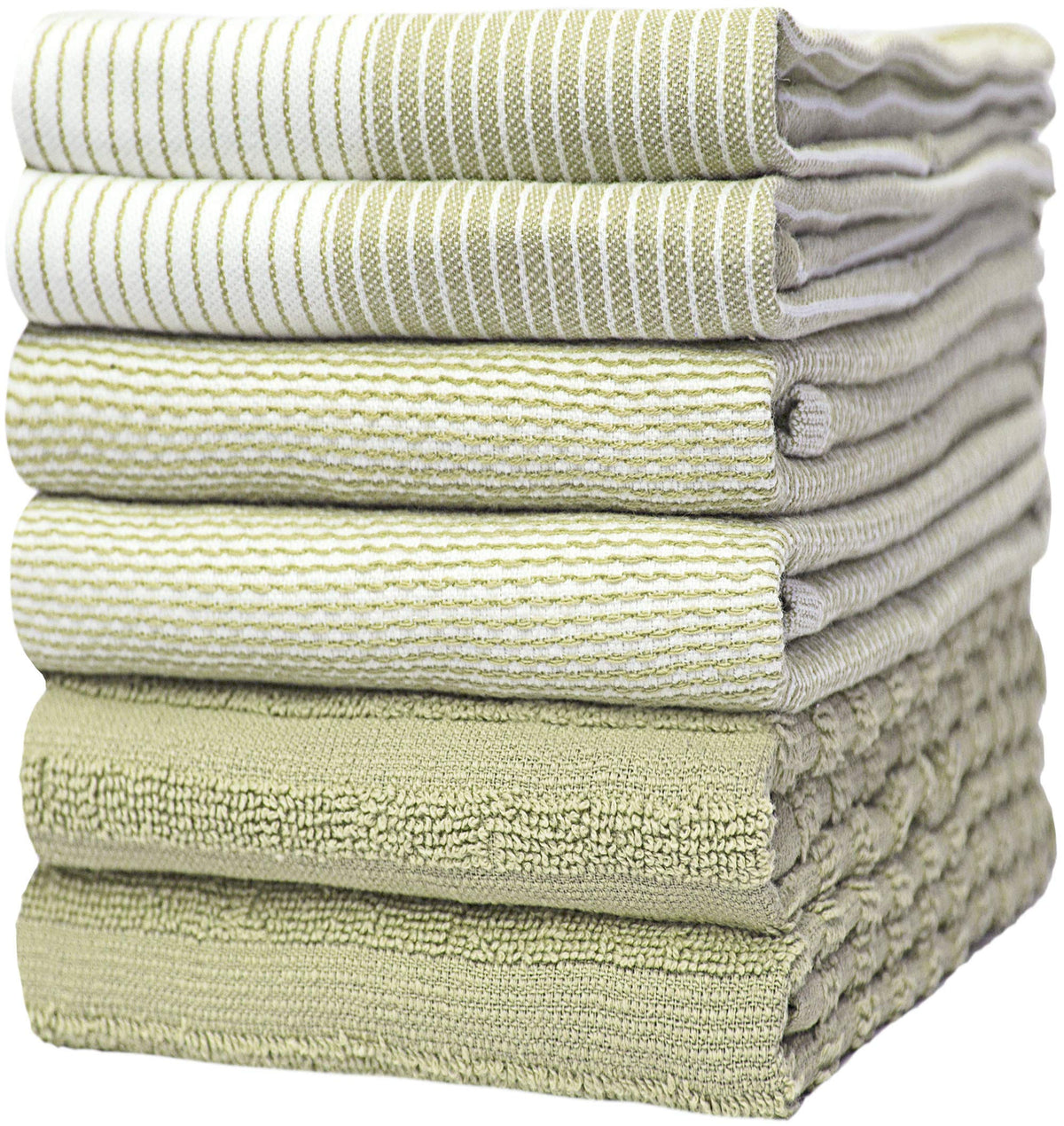 Bumble Towels flat towel texture for quick drying dishes and surfaces.