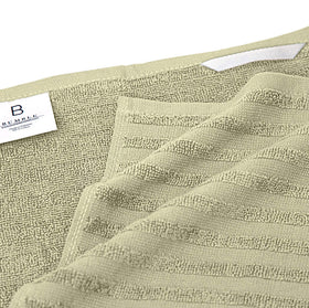 Bumble Towels hanging loop design for easy storage.