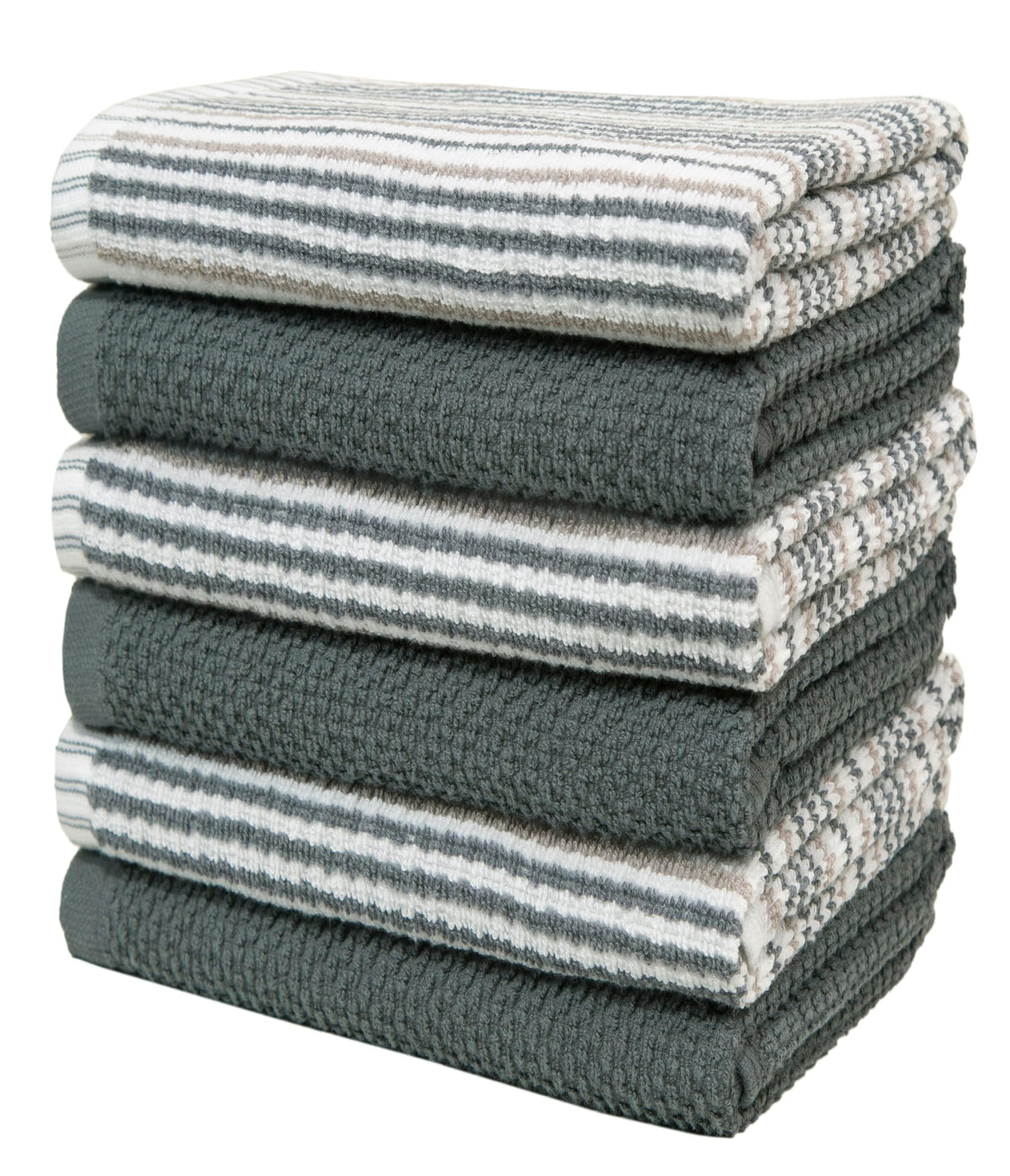 Bumble Towels 430 GSM cotton texture offers fast absorption during dishes.