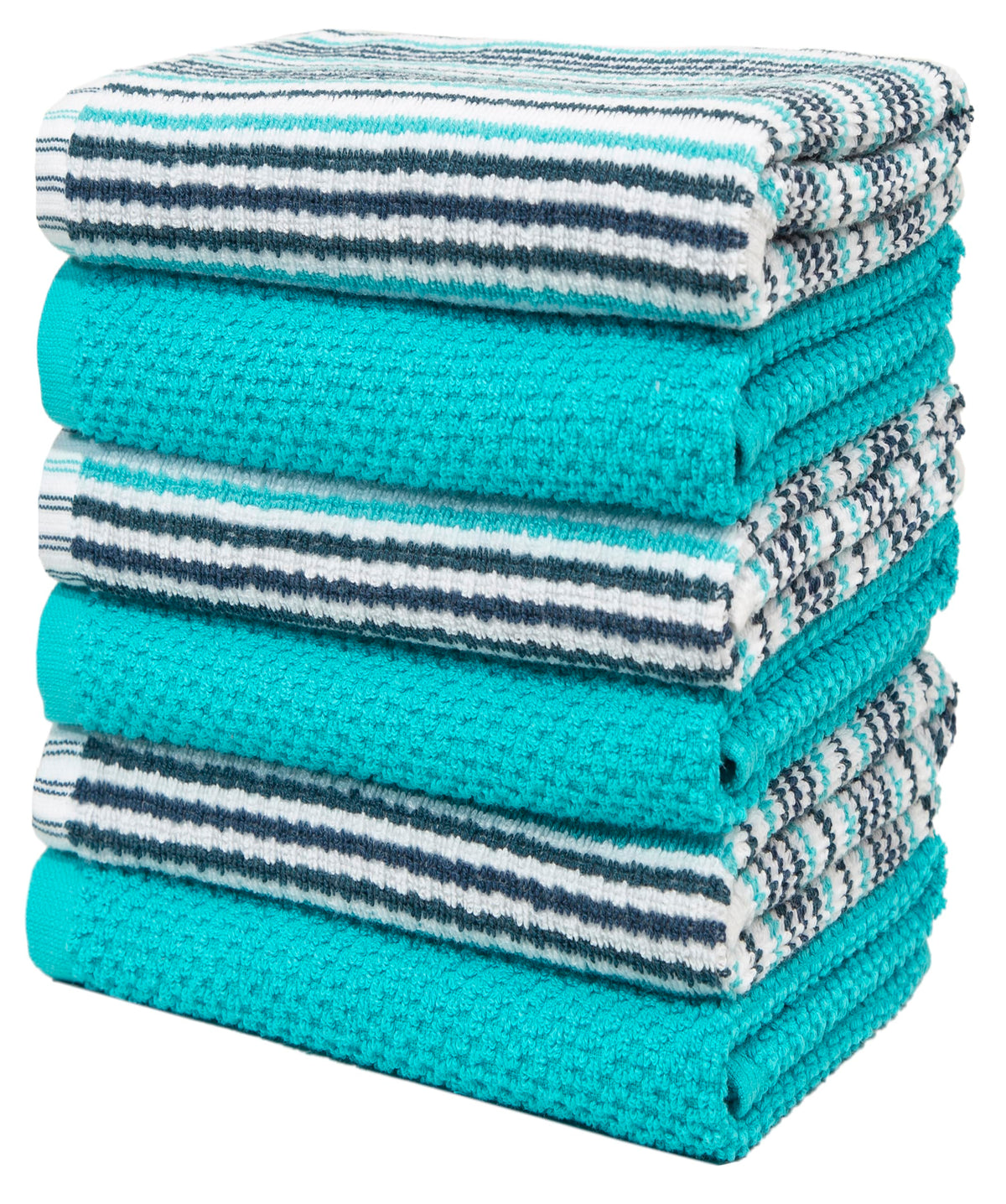 Bumble Towels 430 GSM fabric demonstrates absorbent kitchen towel performance.