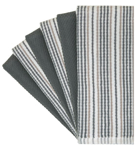 Bumble Towels 16x26 inch popcorn stripe towel ready for food prep messes.